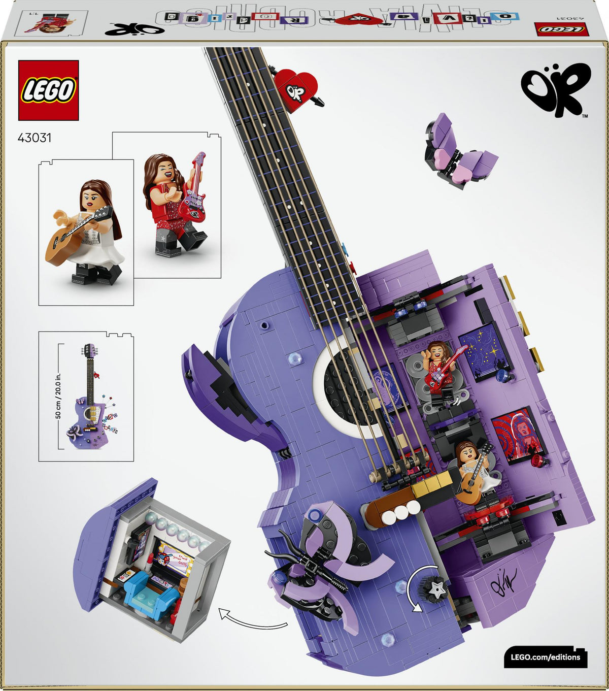 LEGO - Editions Music - Olivia Rodrigo's Dual Guitar (43031) LEGO