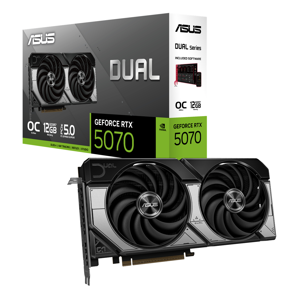 ASUS GeForce RTX 5070 12GB DUAL OC ASUS
