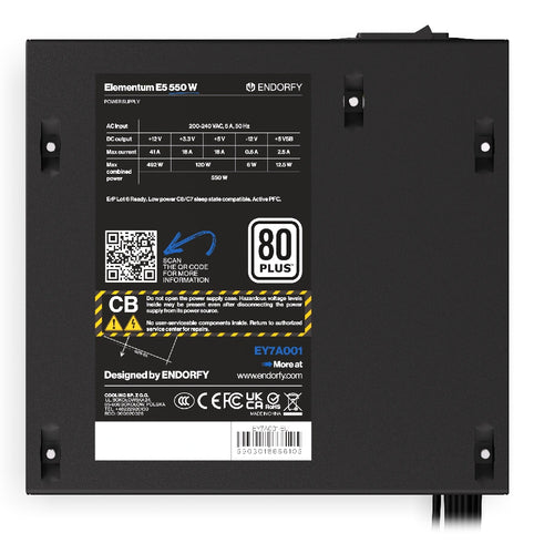 550W ENDORFY Elementum E5 550 W