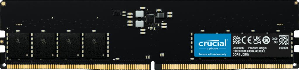 Crucial DDR5 SDRAM 16GB 5600MHz CL46 On-die ECC DIMM 288-PIN Crucial