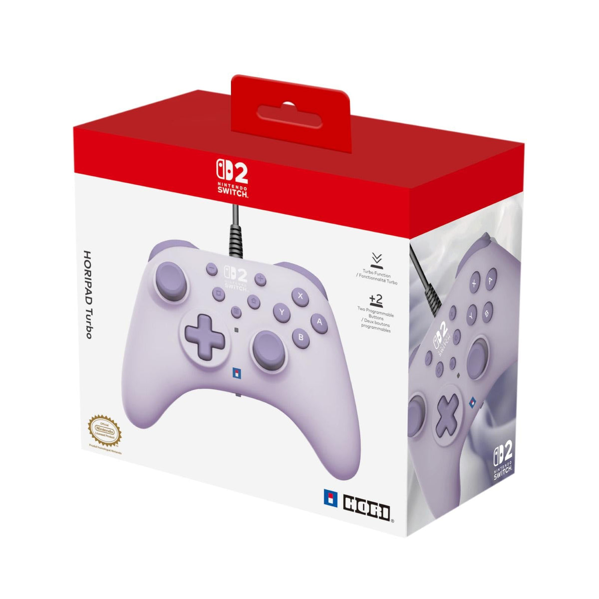 HORI - HORIPAD Turbo - Cozy Lavender - Switch 2 HORI