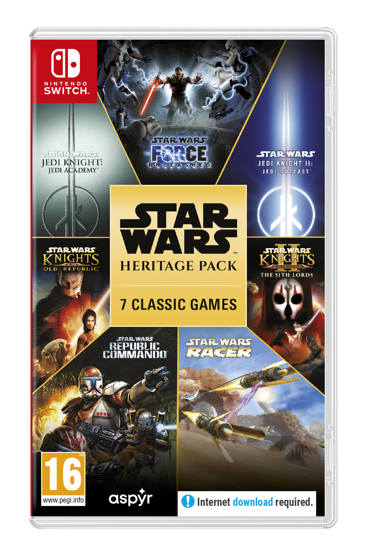 Star Wars Heritage Pack – Nintendo Switch-emballage