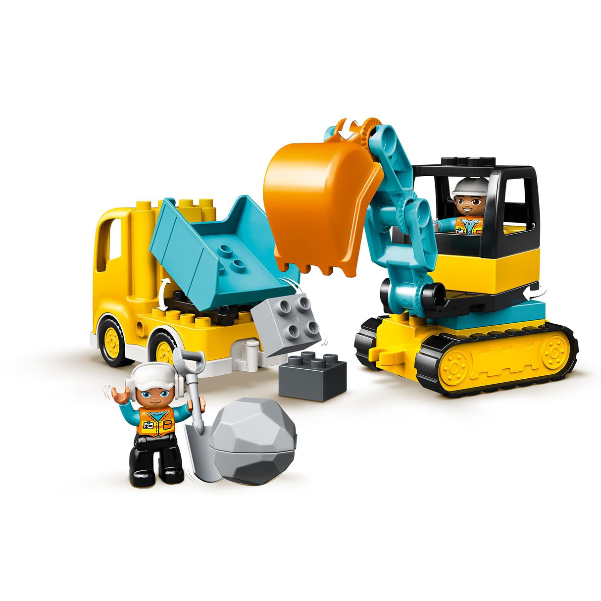 LEGO DUPLO excavators and trucks - 10931 LEGO