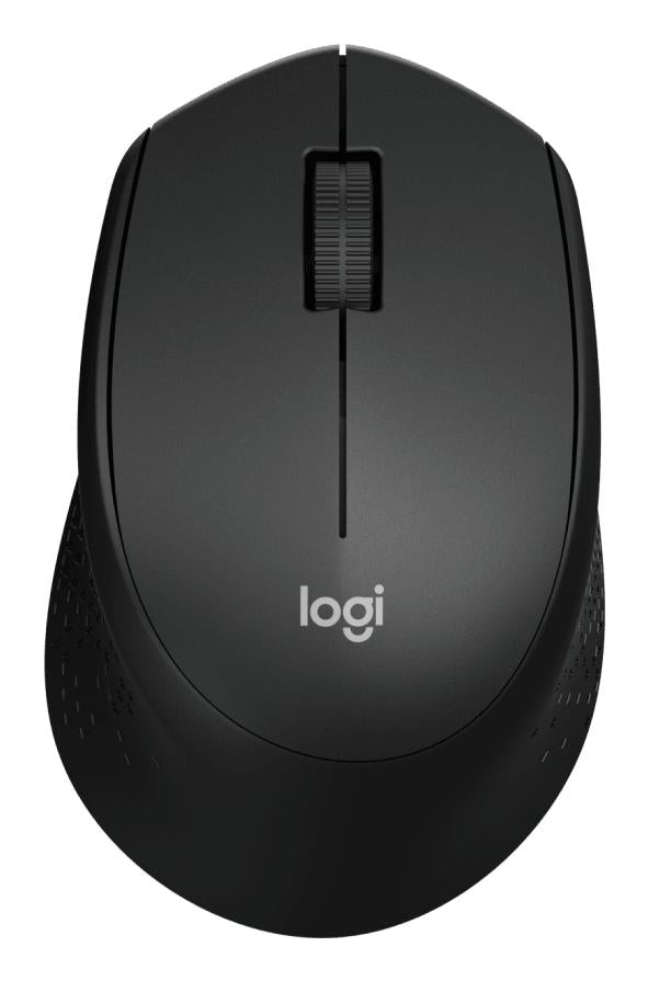 Logitech - M330 Mouse USB Optical Black Wireless Logitech
