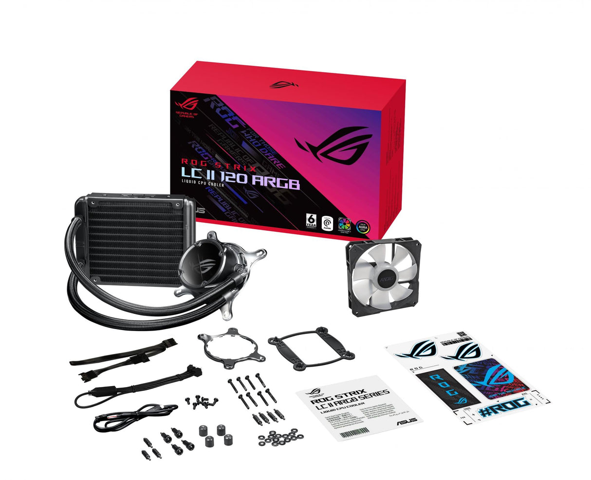 ASUS ROG STRIX LC II 120 ARGB AiO Water Cooler (LGA 1700 Compatible) ASUS