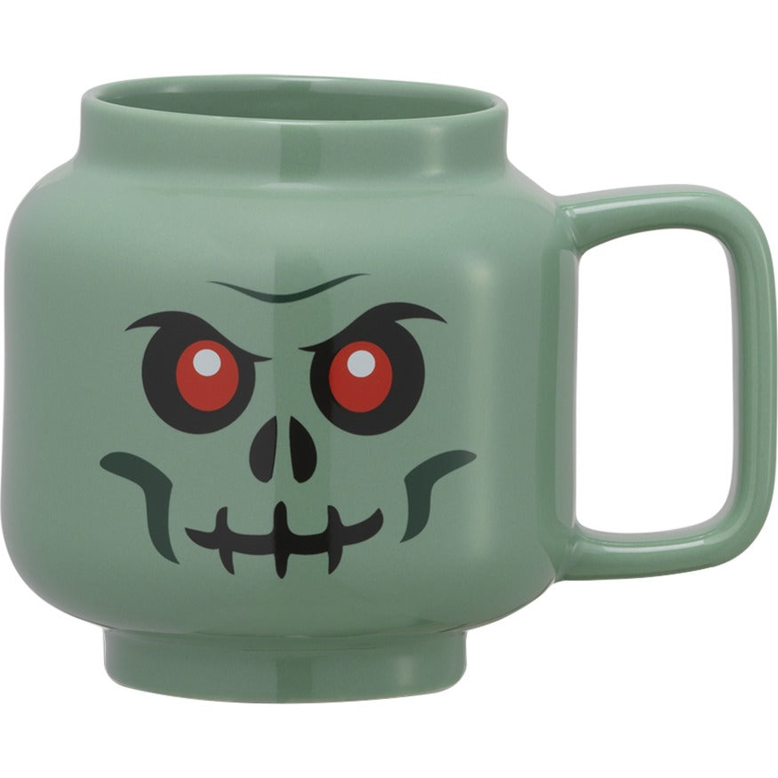 Room Copenhagen LEGO Ceramic Mug Green Skeleton, Large (Grey-Green) Room Copenhagen