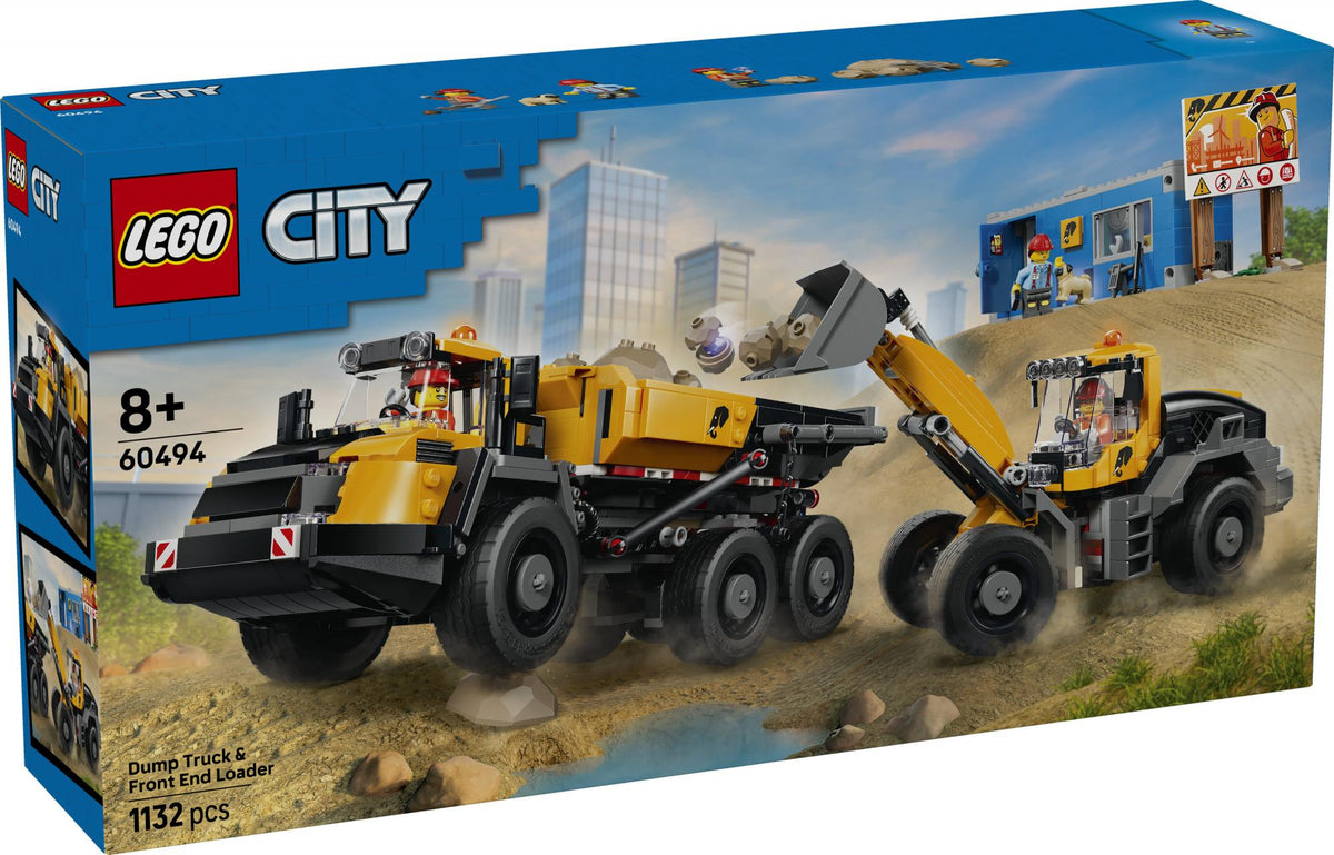 LEGO - LEGO City - Dump Truck & Front End Loader (60494) LEGO