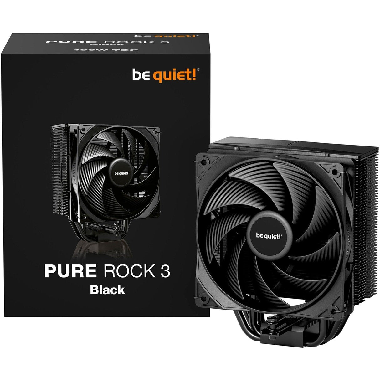 Be quiet Pure Rock 3 Black (black, 120 mm) Be quiet