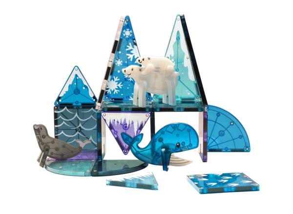 MAGNA-TILES - Artic Animals 25 pcs set (90221) Magna Tiles