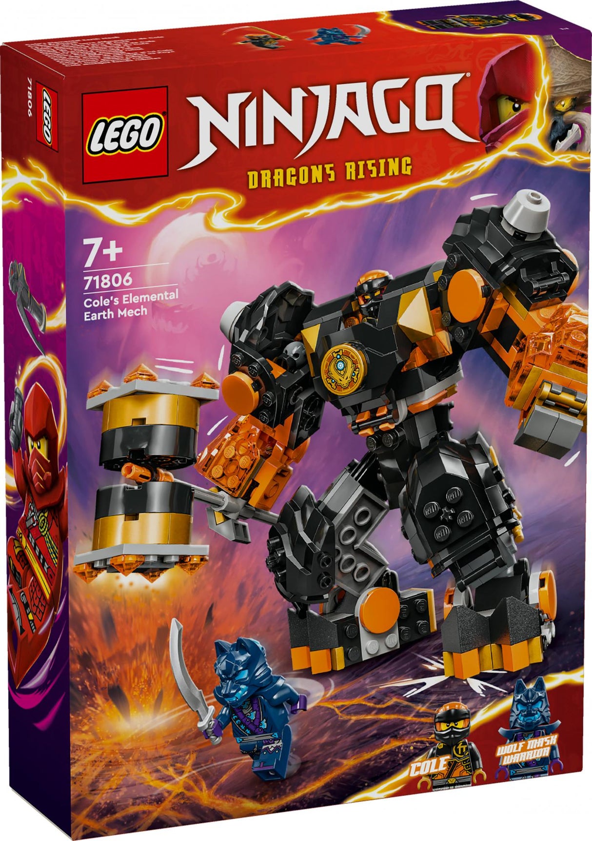 LEGO 71806 Ninjago Cole's Earth Mech LEGO