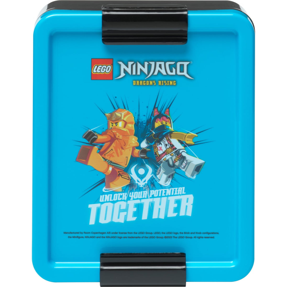 Room Copenhagen LEGO Lunch Box Ninjago (black/blue) Room Copenhagen