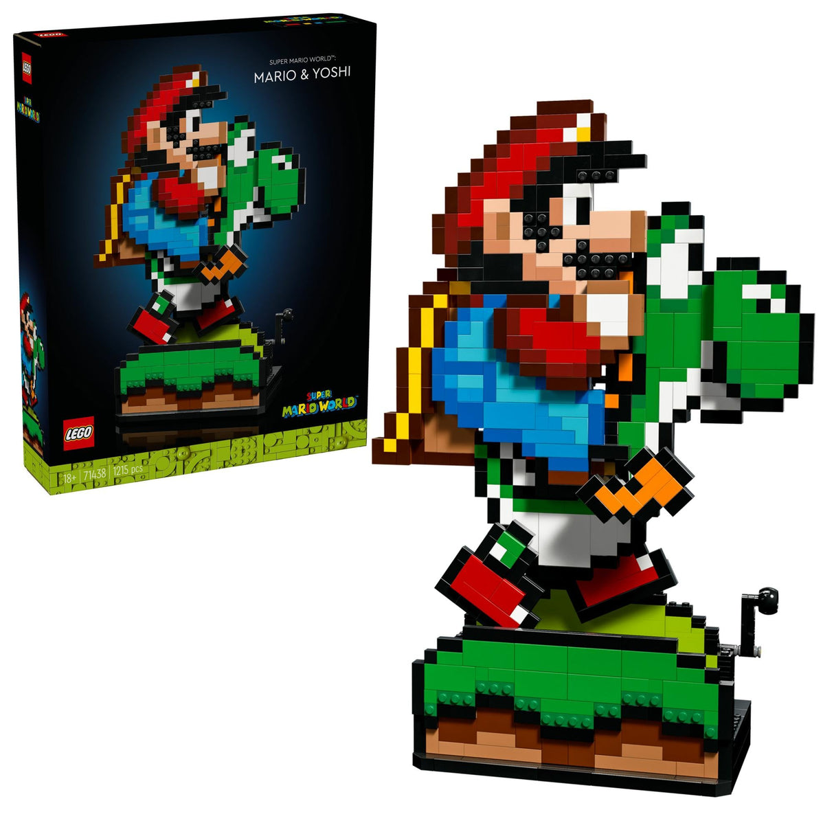 LEGO 71438 Super Mario World: Mario & Yosh LEGO