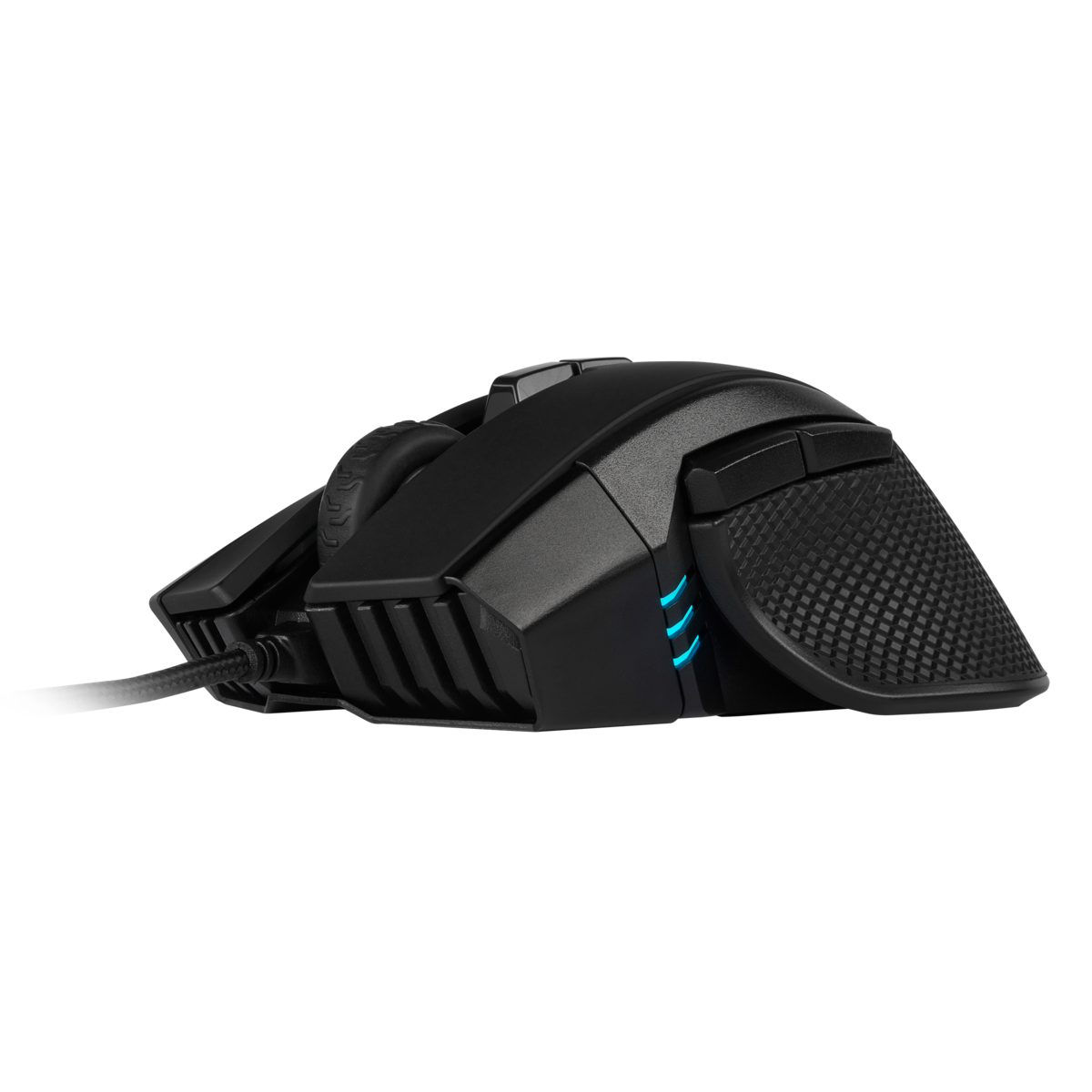 CORSAIR Gaming IRONCLAW RGB FPS/MOBA Optisk Kabling Sort