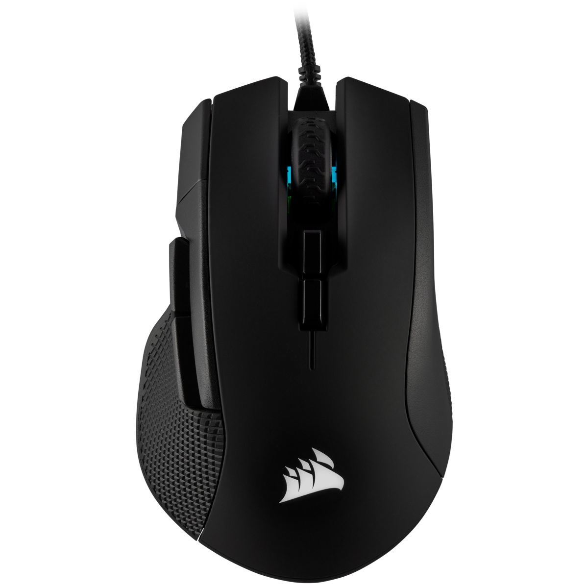 CORSAIR Gaming IRONCLAW RGB FPS/MOBA Optisk Kabling Sort