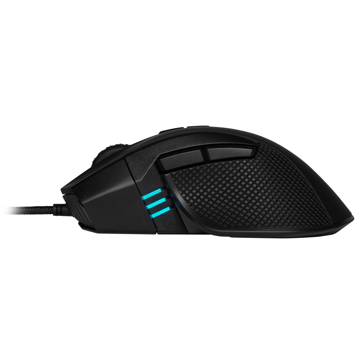 CORSAIR Gaming IRONCLAW RGB FPS/MOBA Optisk Kabling Sort