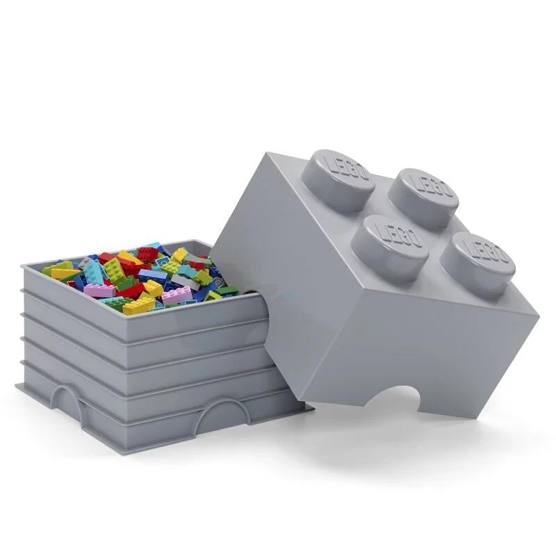 Room Copenhagen LEGO Storage Brick 4 grey - RC40031740 Room Copenhagen