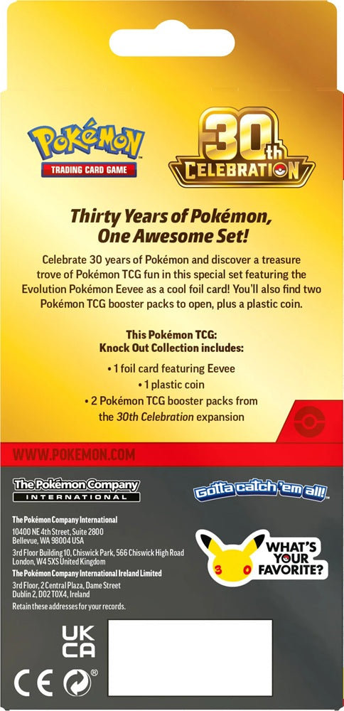 Pokemon: Pokemon TCG - 30th Celebration - Knockout Collection (TCG)