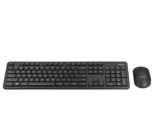 ASUS CW100 – trådløst tastatur og mus, US-engelsk, sort – tastatur og mus, producentillustration