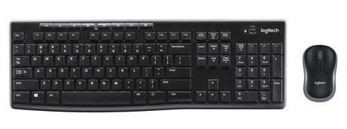 Logitech - MK270 Wireless Keyboard and Mouse Combo Set - Nordic Layout Logitech