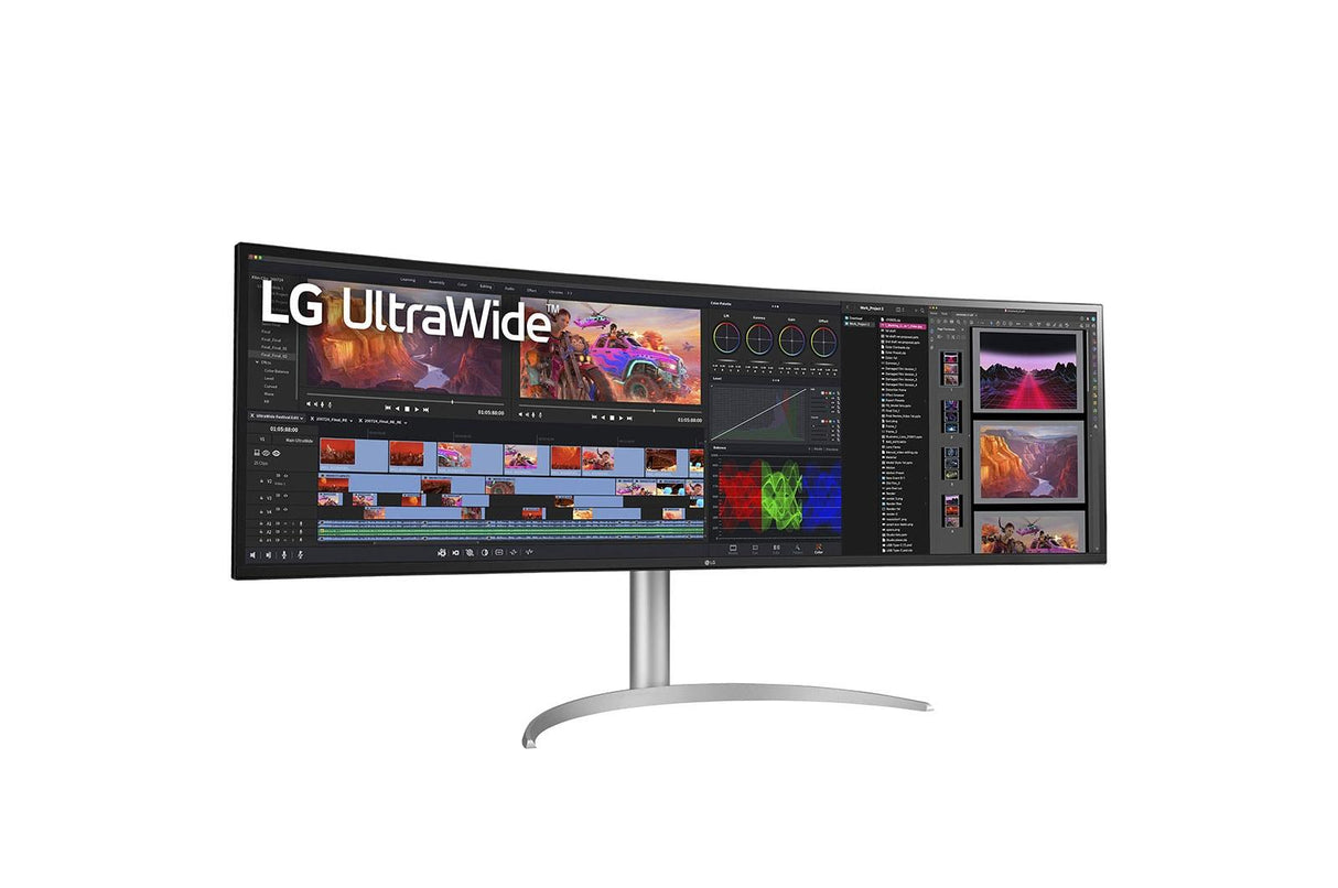 LG 49WQ95X-W 49 5120 x 1440 (UltraWide) HDMI DisplayPort USB-C 144Hz Dockingskærm LG Electronics