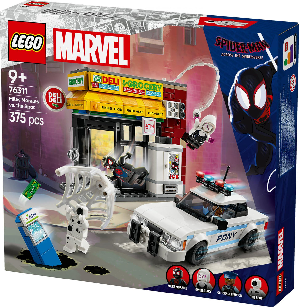 LEGO 76311 Marvel Super Heroes Spider-Verse: Miles Morales vs Spot LEGO