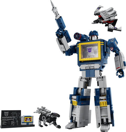 LEGO 10358 Icons Transformers: Soundwave Lego
