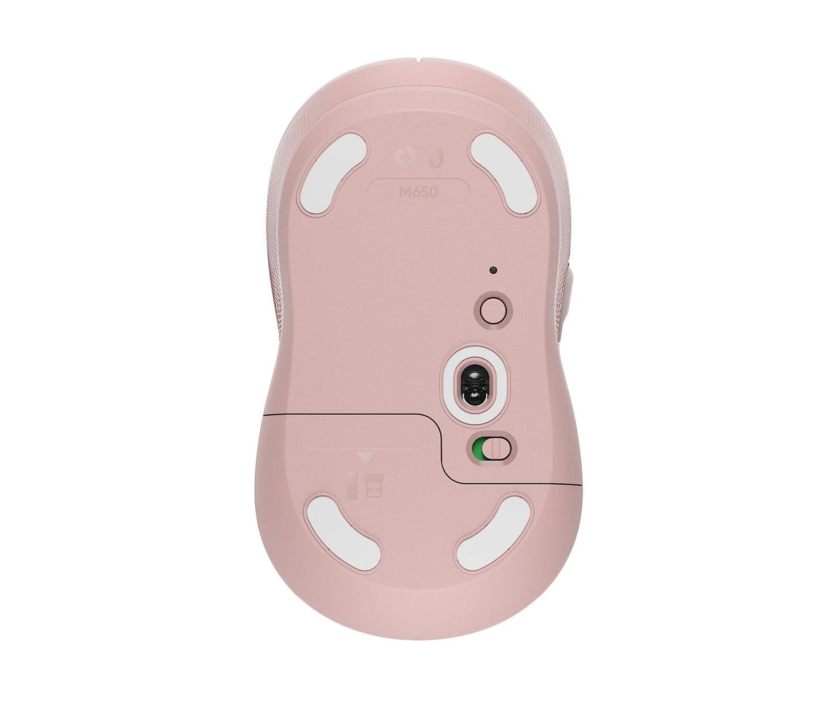 Logitech - M650 Signature - Wireless Mouse - Rosa Logitech