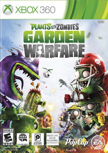 Plants vs. Zombies: Garden Warfare – import – Xbox 360 – spilomslag