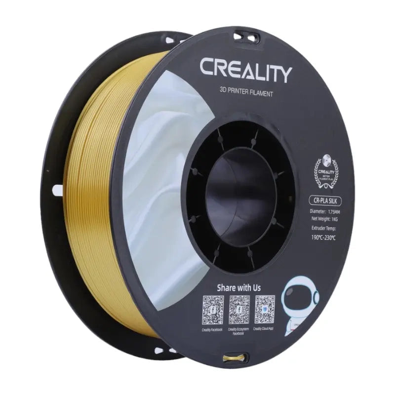 Creality CR-Silk PLA filament – guld, 1 kg