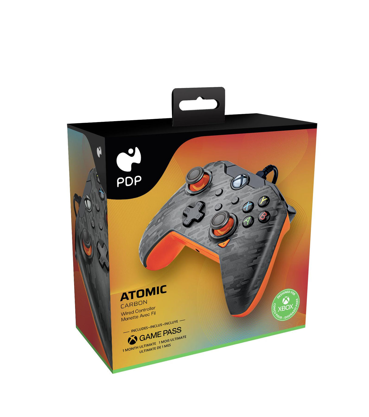 PDP Gaming Kablet Controller - Atomic Carbon