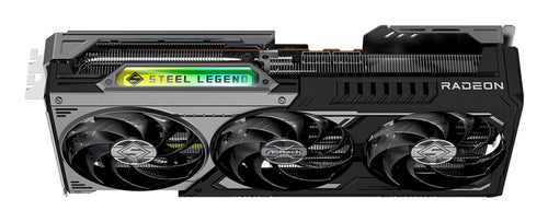 ASRock Radeon RX 9070 XT Steel Legend Dark 16GB - produktbillede 4