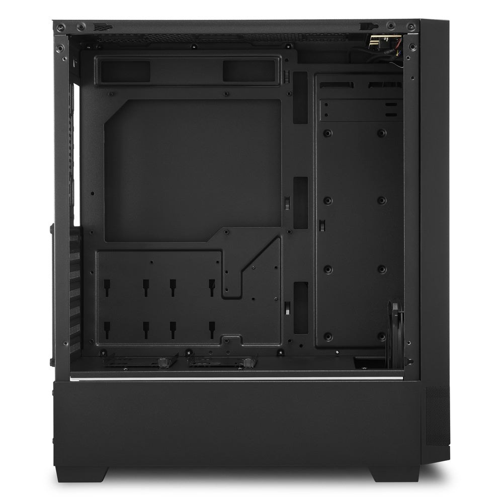 Sharkoon RGB FLOW, tower case (black, side panel of tempered glass) Sharkoon