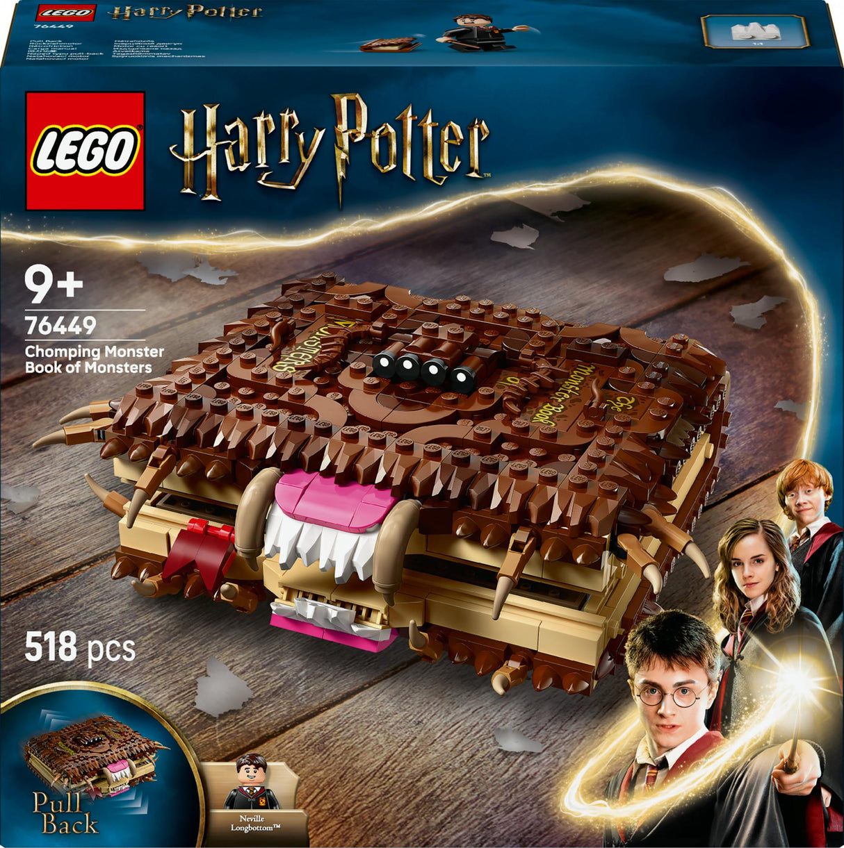 LEGO 76449 Harry Potter Biting Monster Book of Monsters LEGO