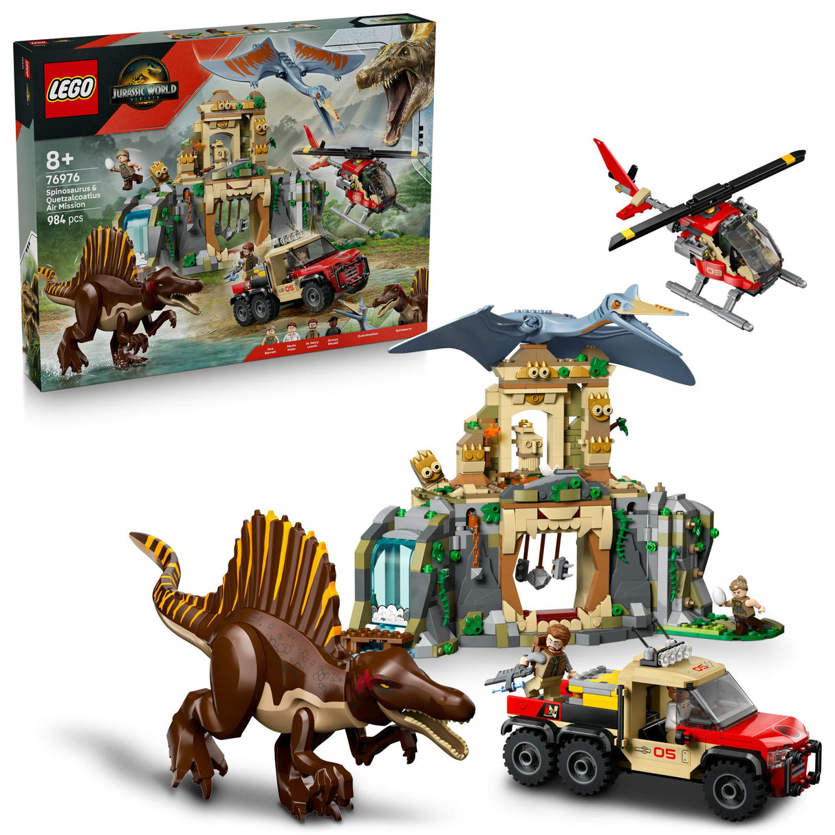 Lego - Air Mission - Spinosaurus and Quetzalcoatlus (6533327) LEGO