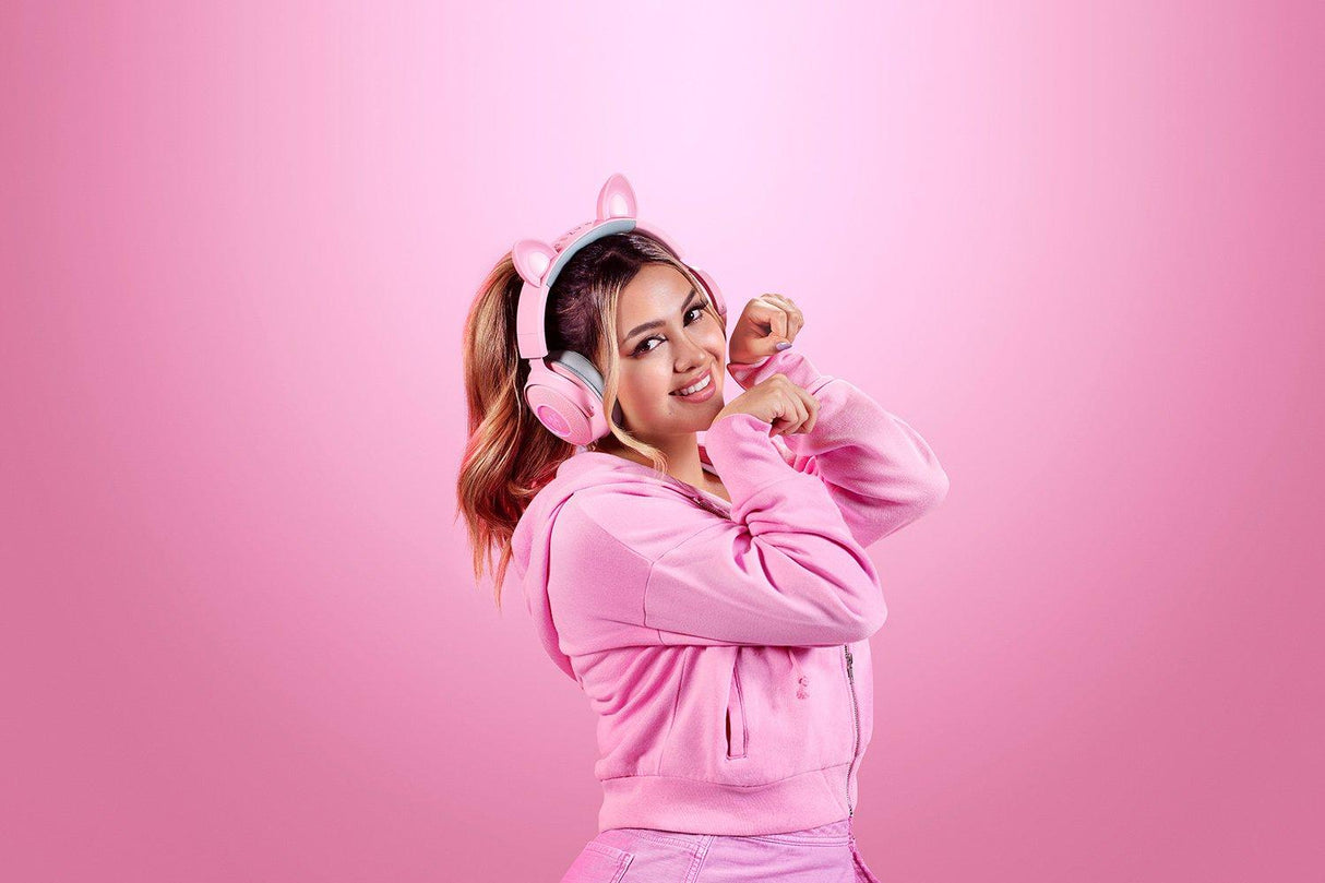 Razer Kraken Kitty V2 Pro – Gaming Headset with Interchangeable RGB Ears Razer