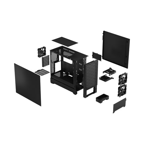 Midi Fractal Design Pop Air Black Solid Fractal design