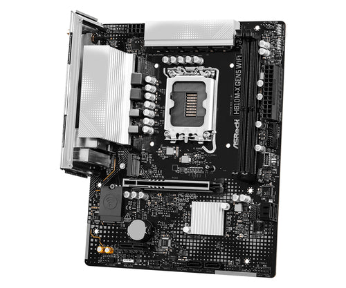 ASRock H810M-X Gen5 WiFi bundkort - produktbillede 4