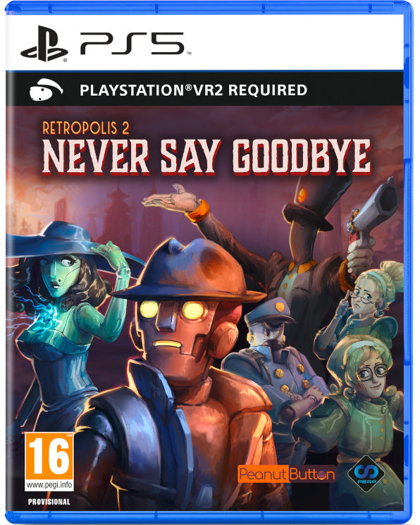 Retropolis 2: Never Say Goodbye (PSVR2) – PlayStation 5 – spilomslag