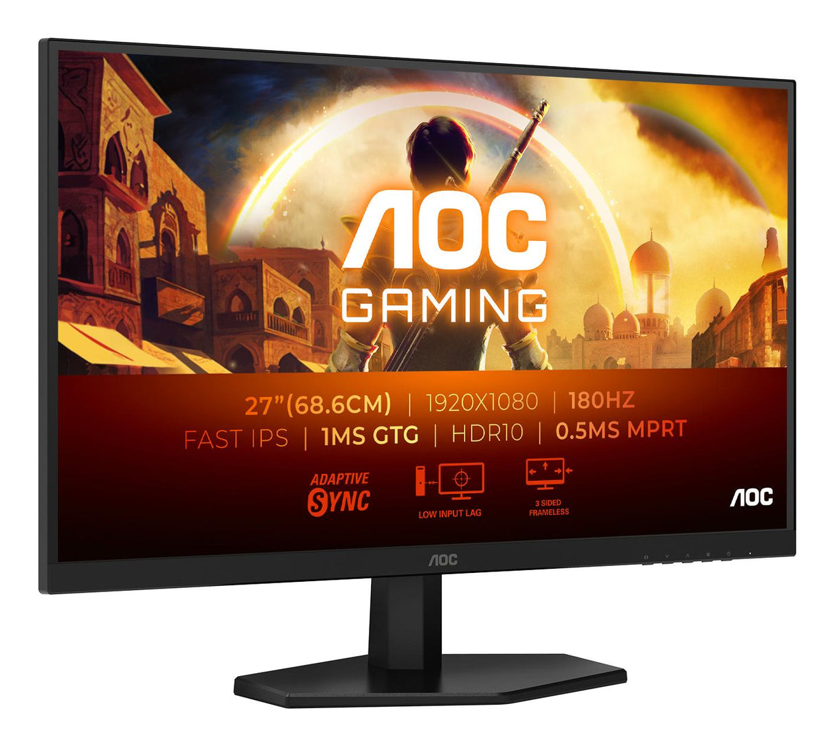 AOC 27G42E Gaming Monitor 27" IPS 1920x1080/16:9/1ms/300cd/m2/ HDMI AOC