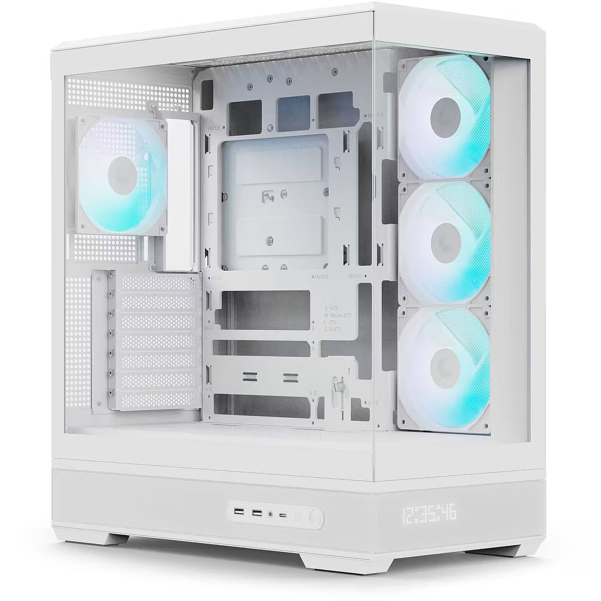 Aerocool P500B Digi, Mid-Tower Case, White