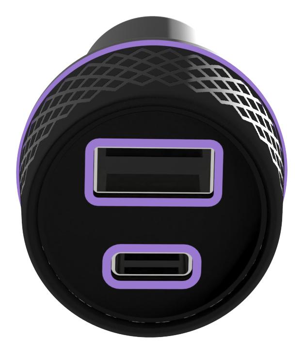 Oniverse Cable Car Charger Adaptor 60W, 1.5 M - Black ONIVERSE