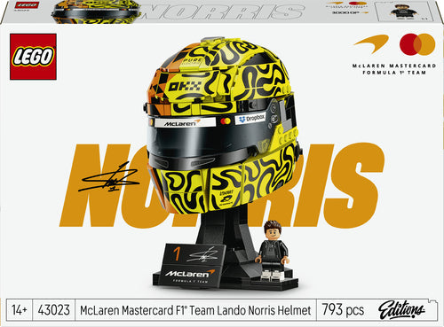 LEGO Editions McLaren Mastercard F1 Team Lando Norris-hjelm Lego