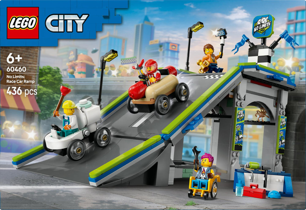 LEGO 60460 City No Limits: Soapbox Race with Ramp, Construction Toy LEGO