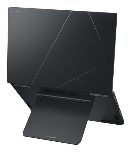 ASUS Zenbook Duo UX8406CA-QL331W – set bagfra; tastaturlayout illustrativt