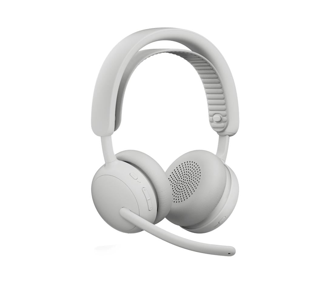 Logitech - Zone Wireless 2 ES – Wireless Noise Cancelling Headset with Adaptive Hybrid ANC, Bluetooth Logitech