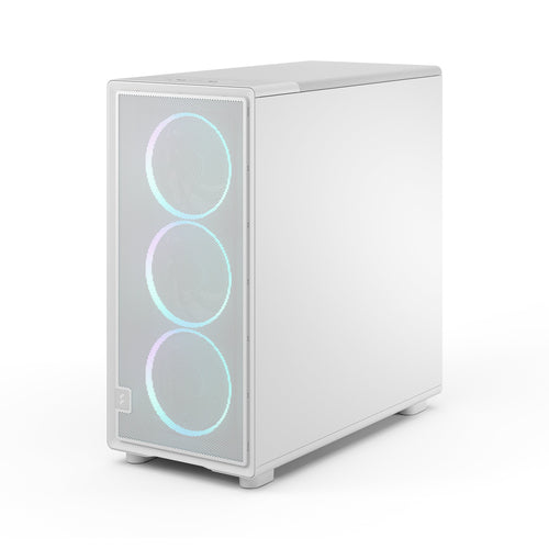 Midi Epoch XL White TG RGB Clear tint Fractal design