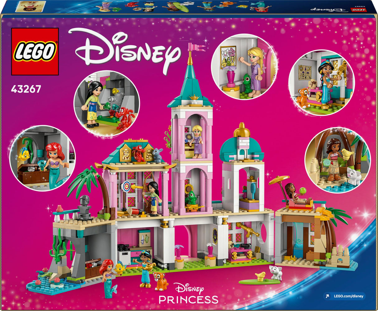 LEGO 43267 Disney Princess Castle with Pets, Construction Toy LEGO