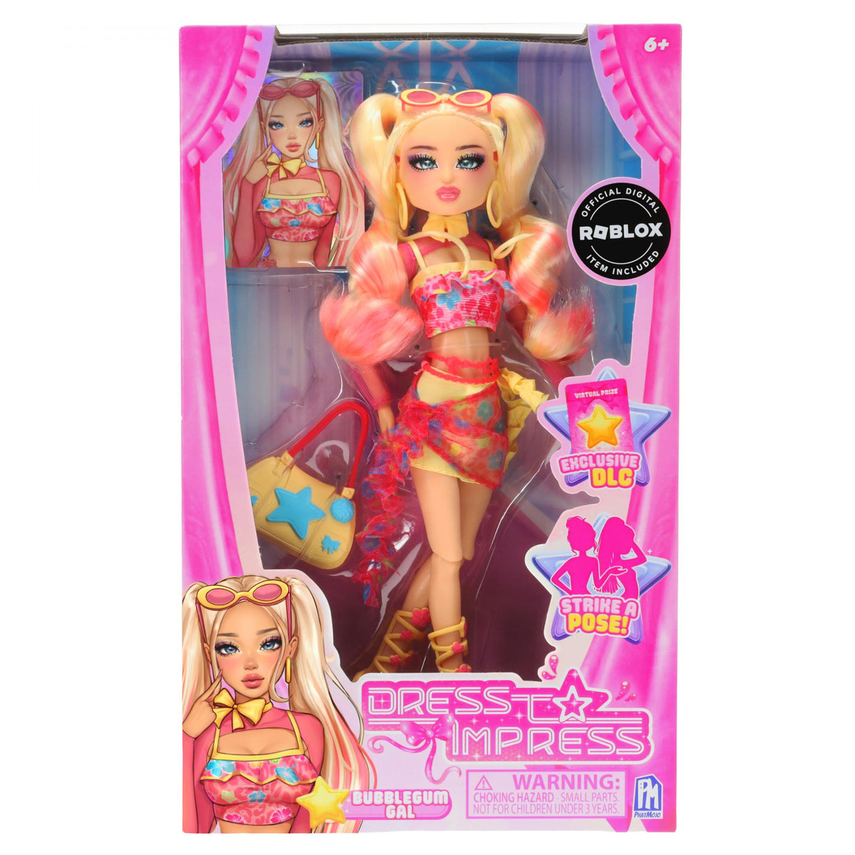 Roblox - Dress to Impress Fashion Doll Bubblegum (910303) Roblox