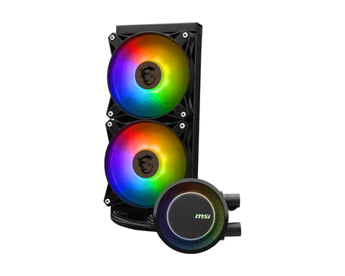 MSI MAG CORELIQUID E240 AIO-vandkøling - sort - visning 4