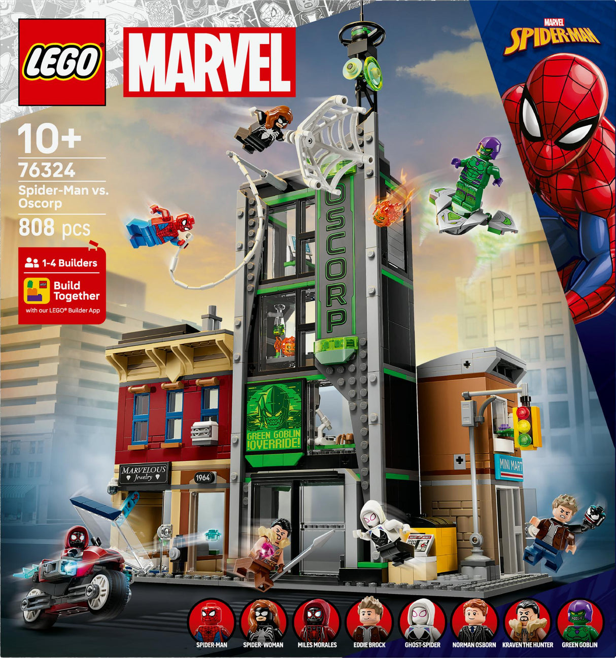 LEGO - Super Heroes - Spider-Man vs. Oscorp (76324) LEGO